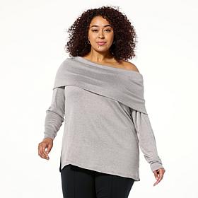 Colleen Lopez Super Soft Convertible Shimmer Sweater