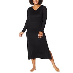Comfort Code Brushed Ultra Knit Long-Sleeve Hooded Lounger