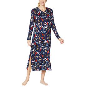 Comfort Code Brushed Ultra Knit Long-Sleeve Hooded Lounger