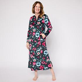 Comfort Code Silky Velvet Satin Trim Lounger