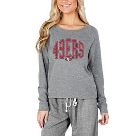 Concept Sports Mainstream Ladies Knit Long Sleeve Top - 49ers