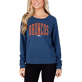 Concept Sports Mainstream Ladies Knit Long Sleeve Top - Broncos