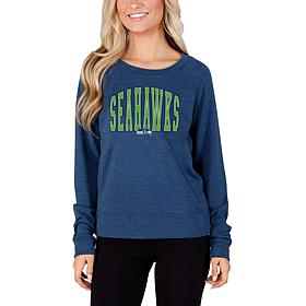 Concept Sports Mainstream Ladies Knit Long Sleeve Top - Seahawks