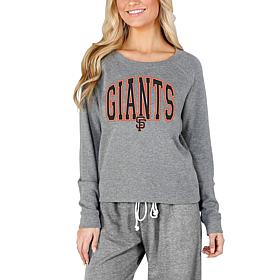 Concepts Sport Mainstream Ladies Knit Long Sleeve Top - Giants