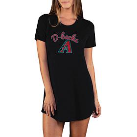 Concepts Sport Marathon Ladies Knit Nightshirt - Diamondbacks