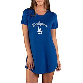 Concepts Sport Marathon Ladies Knit Nightshirt - Dodgers