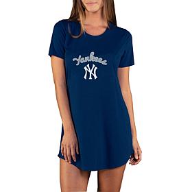 Concepts Sport Marathon Ladies Knit Nightshirt - Yankees