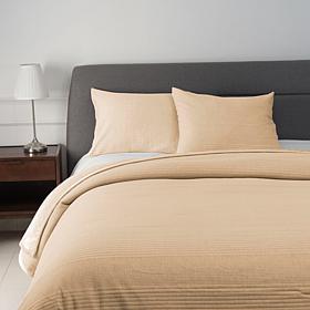 Concierge Collection 3-piece Jersey Coverlet Set