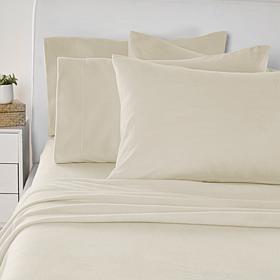 Concierge Collection 6-Piece Fleece Sheet Set