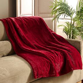 Concierge Collection Faux Fur Throw