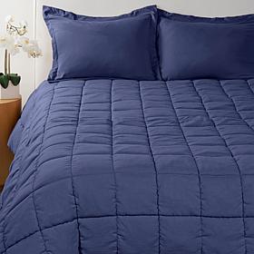 Concierge Collection Puff Comforter Set 