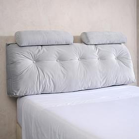 Concierge Collection Twin Headboard Pillow with 2 Neck Pillows