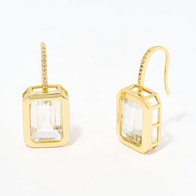 Connie Craig Caroll Octagon Leverback Earrings