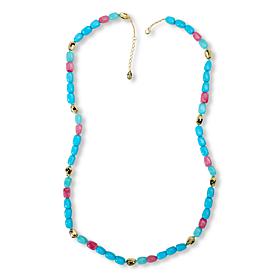 Connie Craig Carroll Jewelry Bristol 40" Gemstone Bead Necklace