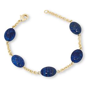 Connie Craig Carroll Jewelry Charlee Oval Gemstone Station Bracelet