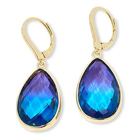 Connie Craig Carroll Jewelry Ellery Quartz Doublet Drop Earrings