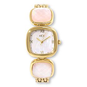 Connie Craig Carroll Jewelry Gemstone Cushion Cut Bracelet Watch