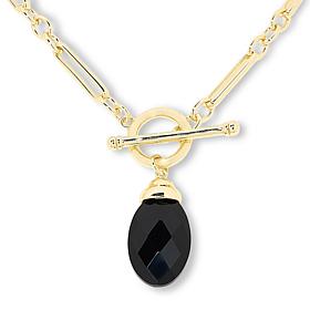 Connie Craig Carroll Jewelry Merritt 36" Gemstone Pendant Necklace