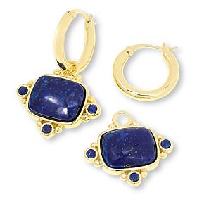 Connie Craig Carroll Jewelry Parker Lapis Drop Earrings