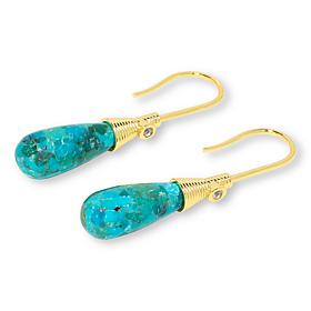 Connie Craig Carroll Jewelry Quince Gemstone Drop Earrings