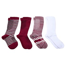 Copper Life 4-pack SnugStay Knee-High Socks