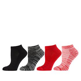 Copper Life 4-Pair Unisex Ankle-Length Compression Socks