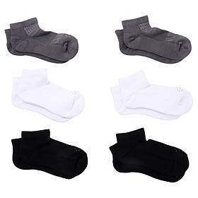 Copper Life 6-pack Bamboo Compression Ankle Socks