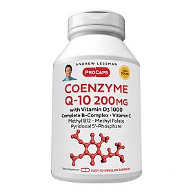 CoQ10-200 with Vitamin D3-1000 - 60 Capsules