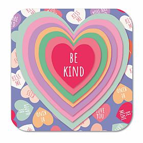 Courtside Market 12" x 12" Be Kind Candy Hearts ArtBoard