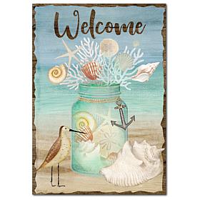 Courtside Market Coastal Mason 12x18 Canvas Wall Art