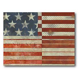 Courtside Market Flag of Independence 20" x 24" Canvas Wall Art