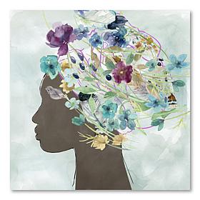 Courtside Market Flower Power Beauty II Canvas Wall Art - 30" x 30"
