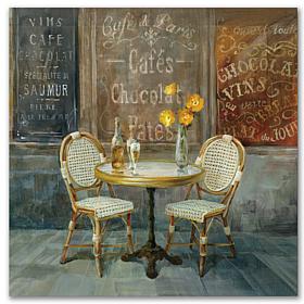 Courtside Market French Cafe 16x16 Gallery-Wrapped Canvas