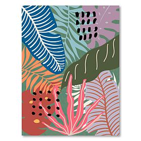 Courtside Market Paradise Pop I Canvas Wall Art - 12" x 18"