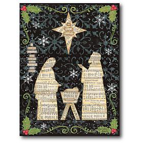 Courtside Market The Nativity 30x40 Canvas Wall Art