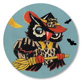 Courtside Market Trick or Treat 8"x8" Circular Board