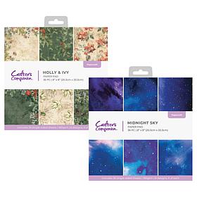 Crafter's Companion 8" x 8" Printed Paper Pad