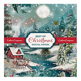 Crafter's Companion Best of Christmas 12" x 12" Paper Pads - Set of 9