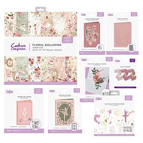 Crafter's Companion Floral Ballerina Papercraft Collection