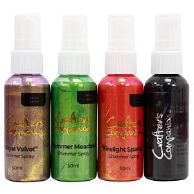Crafter's Companion Halloween Shimmer Sprays - Set of 4