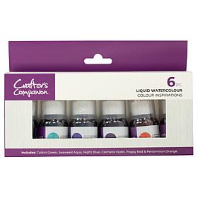 Crafter's Companion Liquid Watercolors - Set of 6