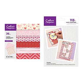 Crafter's Companion Scratch and Reveal Valentine Card Making Kit