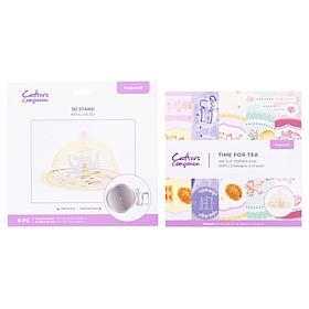 Crafter's Companion Tea Time or Cake Stand Dome Set