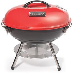Cuisinart 14-inch Portable Charcoal Grill - Red