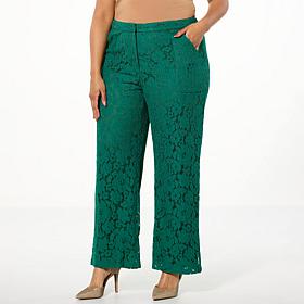 Curations x Amy Morrison Lined Lace Pant with Pockets