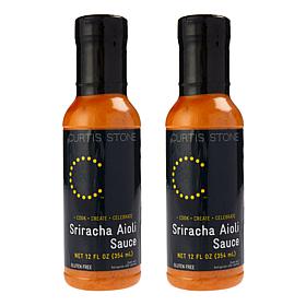 Curtis Stone (2) 12 oz. Sriracha-Aioli Sauce Auto-Ship®
