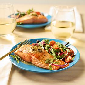 Curtis Stone 8-count 6 oz. Faroe Island Salmon Filets - Ships 3/2