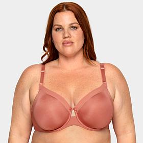 Curvy Couture Silky Smooth Unlined Underwire Bra