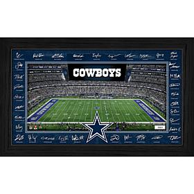 Dallas Cowboys 12" x 20" 2025 NFL Signature Gridiron
