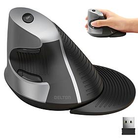 Delton S22 Ergonomic Vertical Wireless Computer Mouse